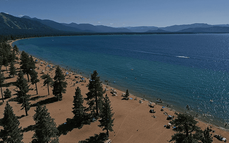 Nevada Beach Lake Tahoe