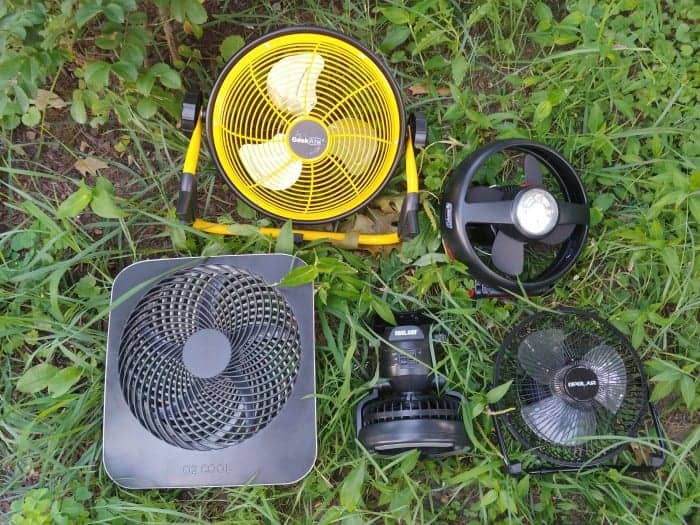 outdoor camping fan