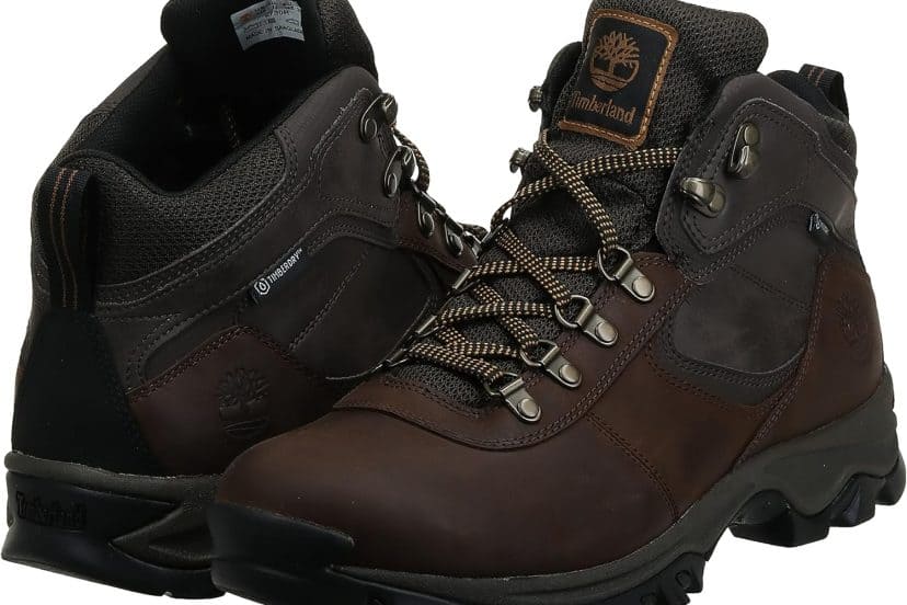 Timberland Men's Anti-Fatigue Hiking Waterproof Leather Mt. Maddsen Boot
