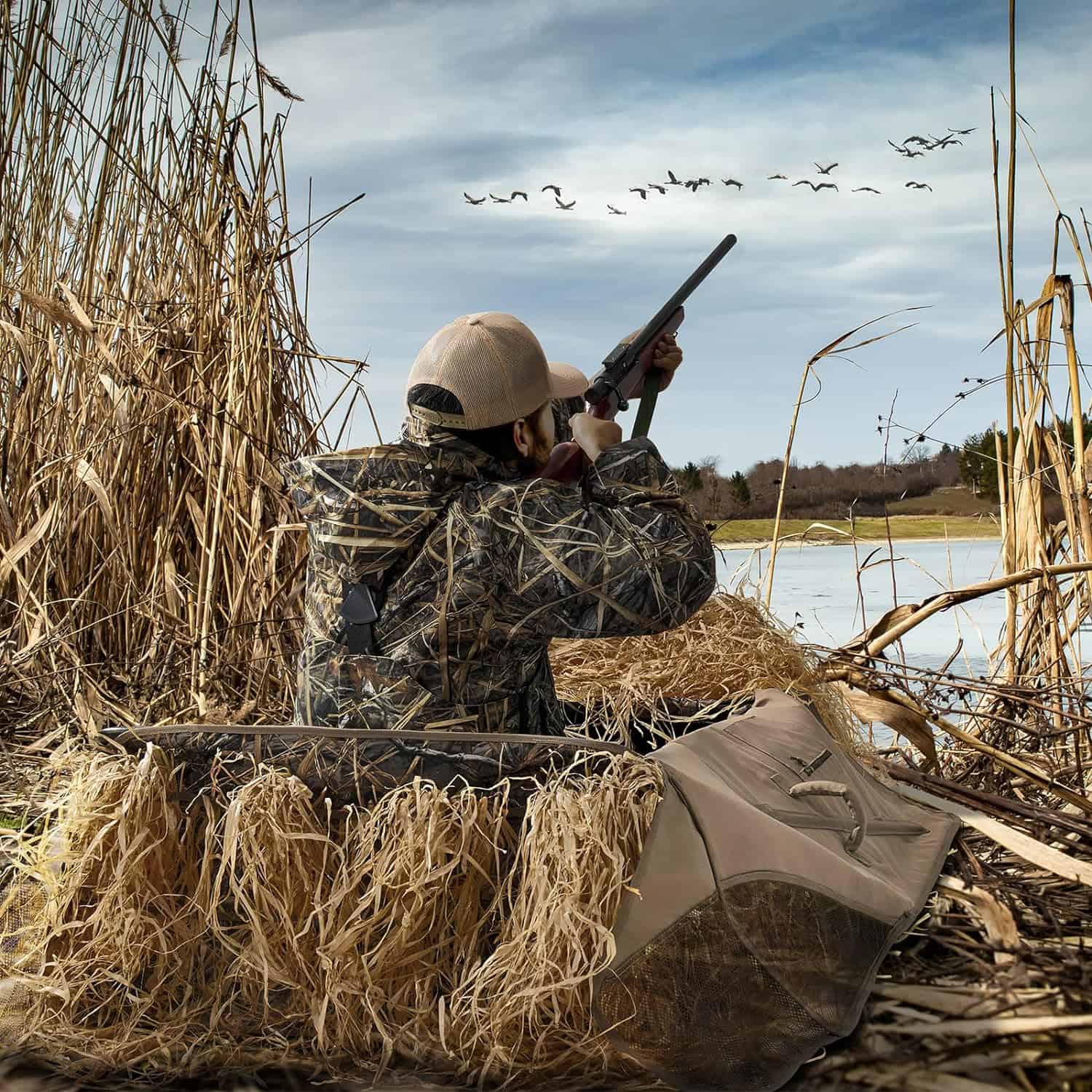 Portable Waterfowl Field Hunting Tent