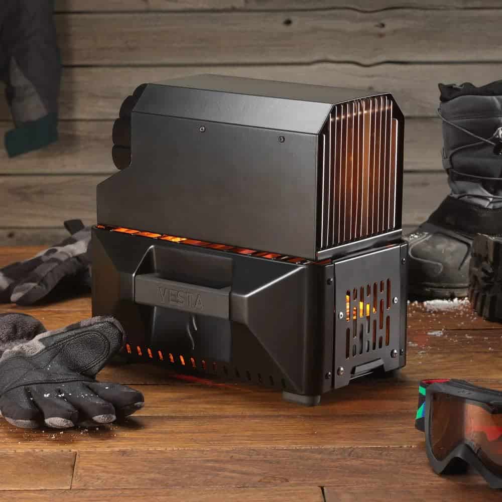 Vesta Camping Heater & Stove with gloves