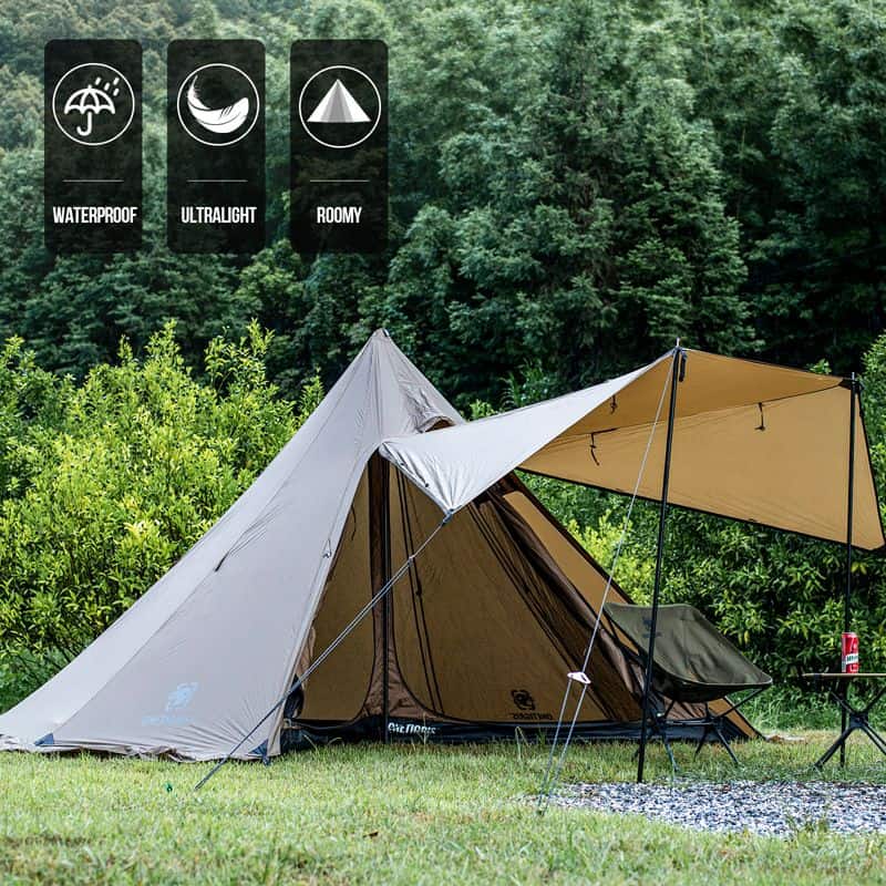 Onetigris Northgaze Chimney Tent features