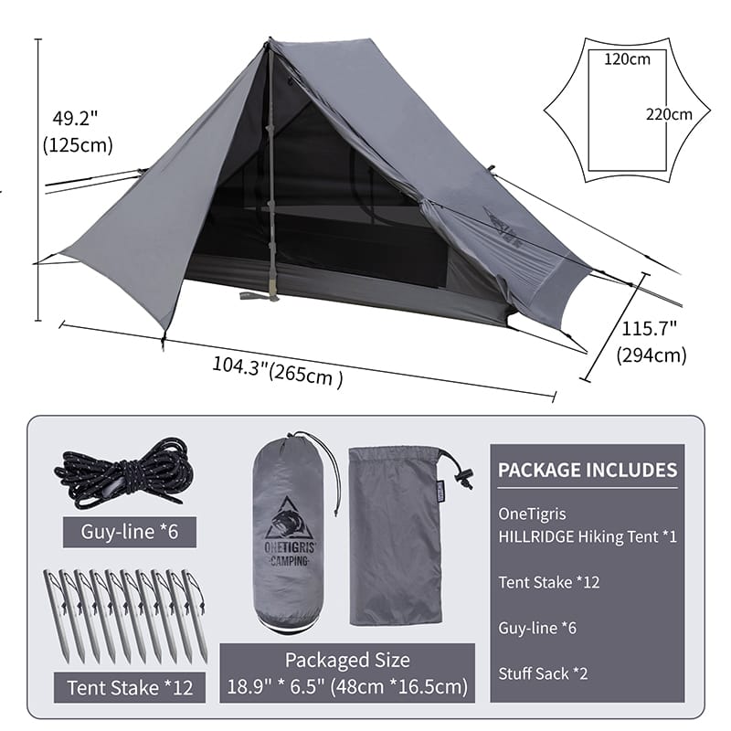 OneTigris Mountain Ridge Camping Tent