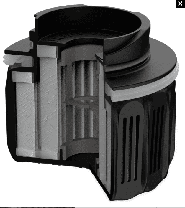 GRAYL Geopress Water Purifier filter
