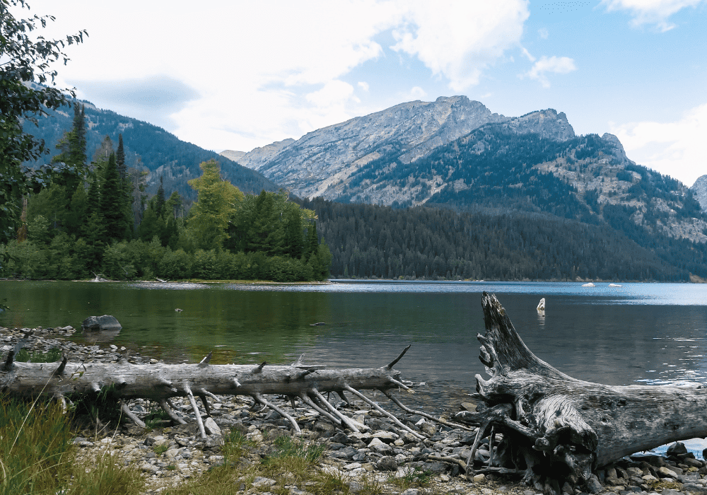 Grand Teton National Park Hike - Lake in Wyoming - Phelps Lake in Grand Teton National Park